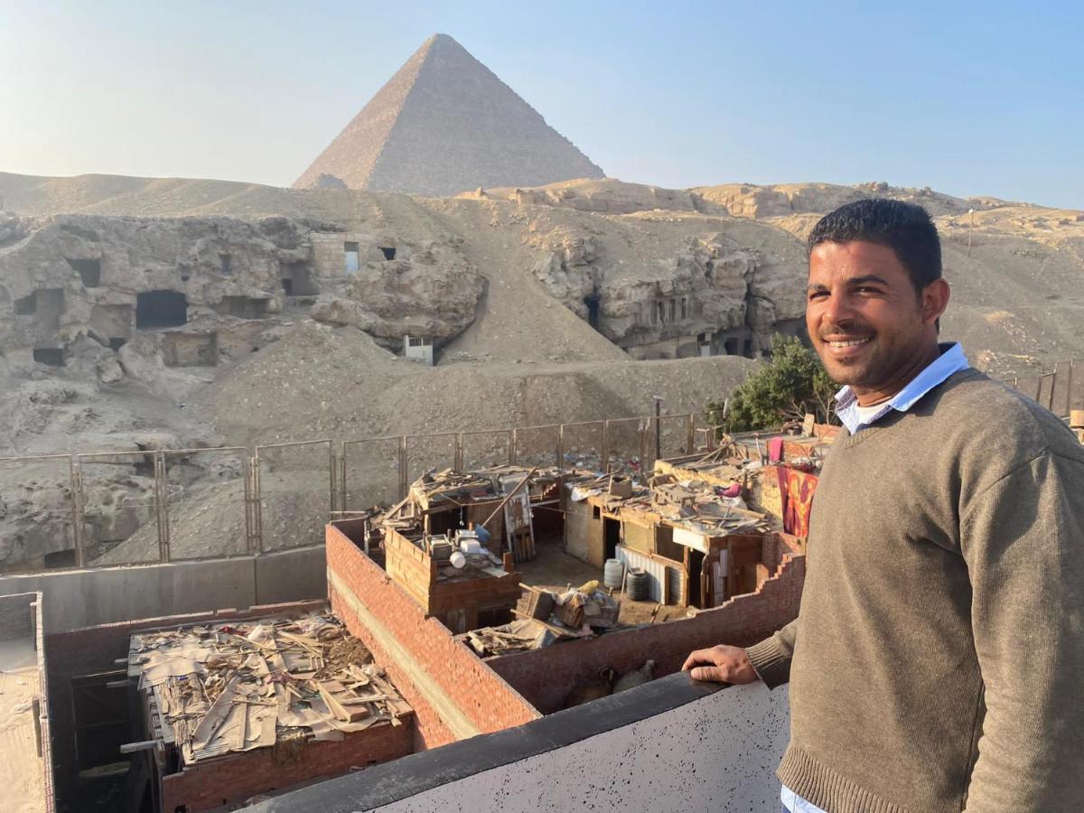 Toman Pyramids Hotel Kafret el-Gabal 外观 照片